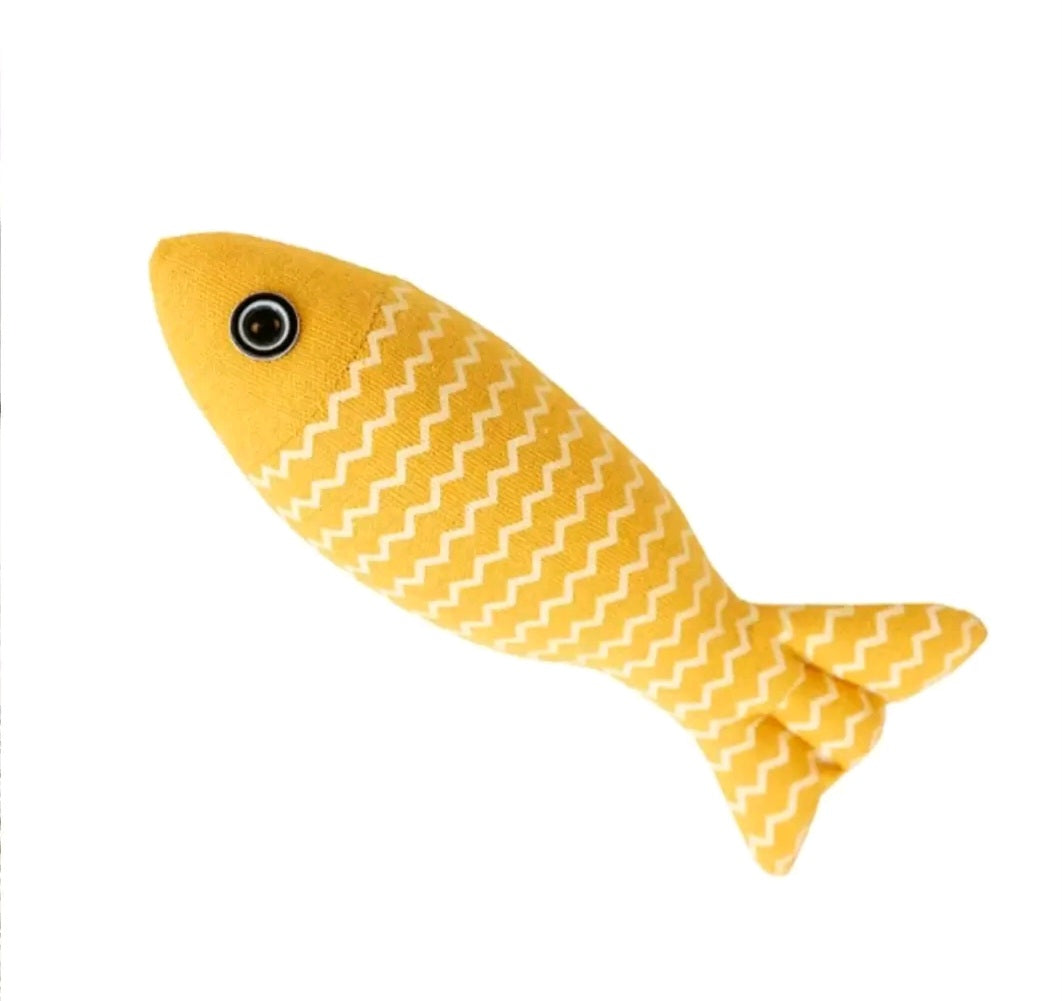 🐟 Poisson en Peluche pour Chat