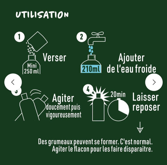 🧴 Shampoing Naturel - 1 sachet = 250 ml