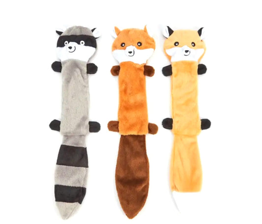 🧸 Peluche Plate avec Deux Couineurs