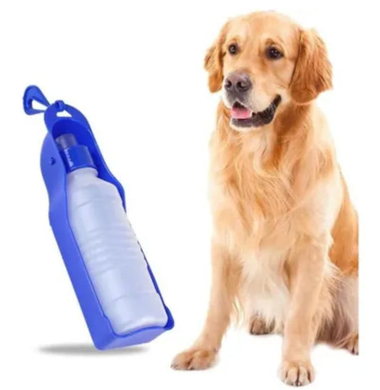 💧 Gourde 2-en-1 écuelle intégrée