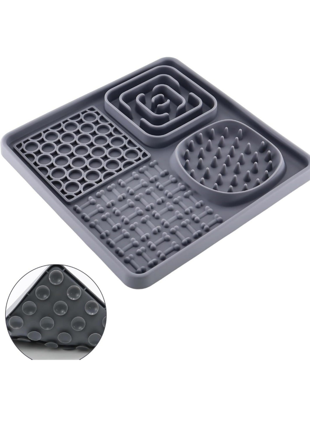 🐾 Tapis de Léchage 4 Reliefs