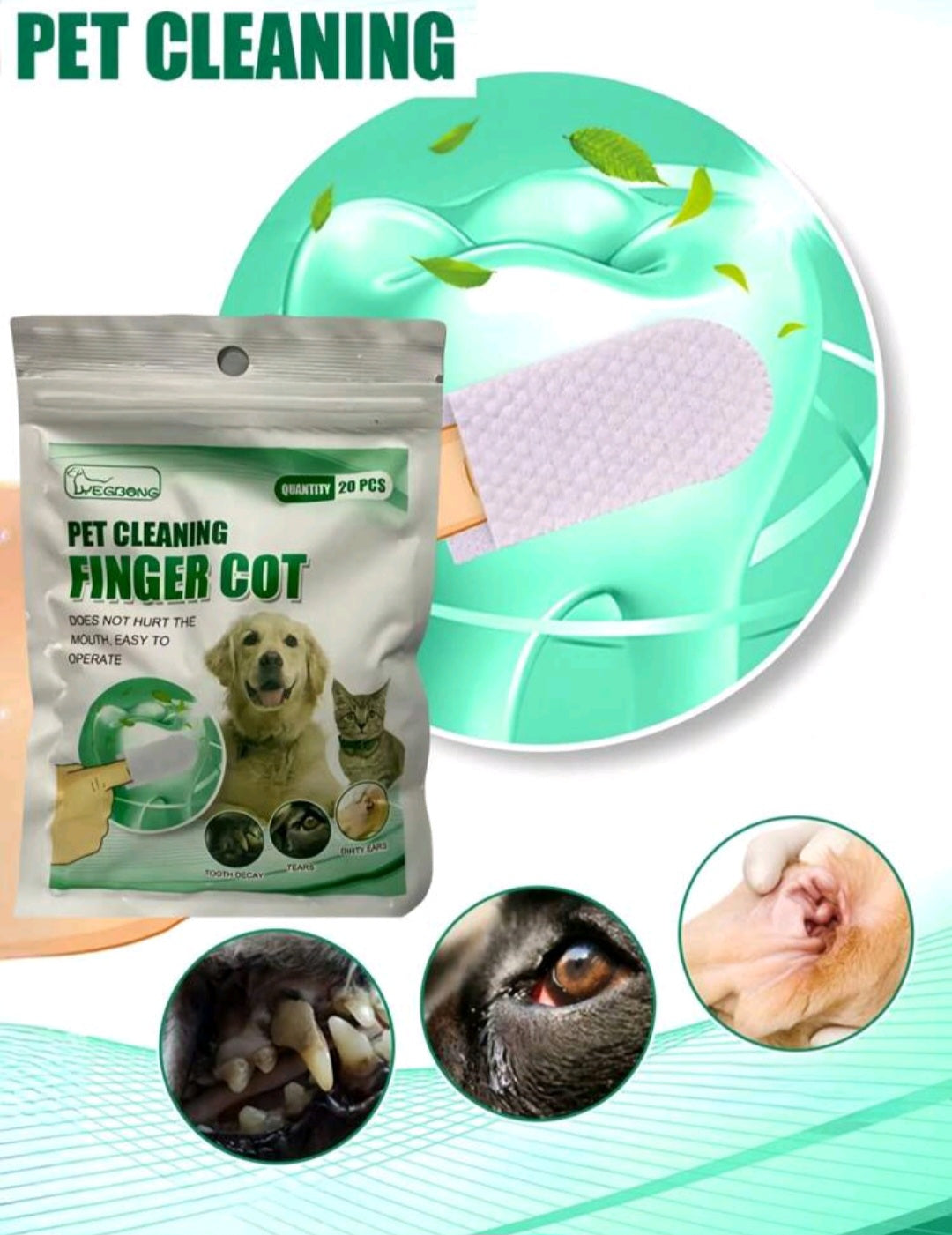 🌿  Lingettes jetables - Nettoyage & soin