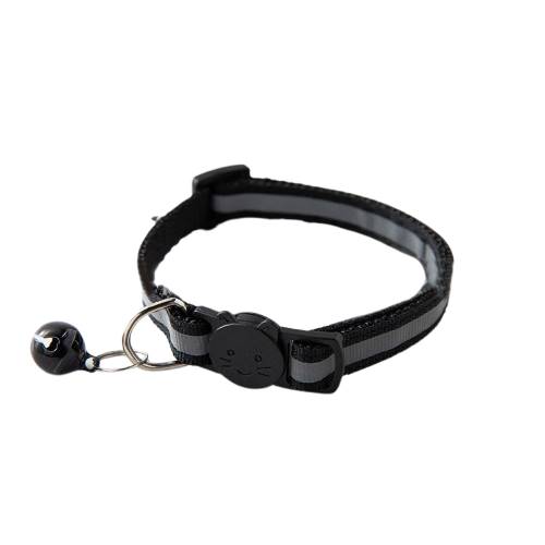 🐱 Collier Réfléchissant Anti étranglement + grelot
