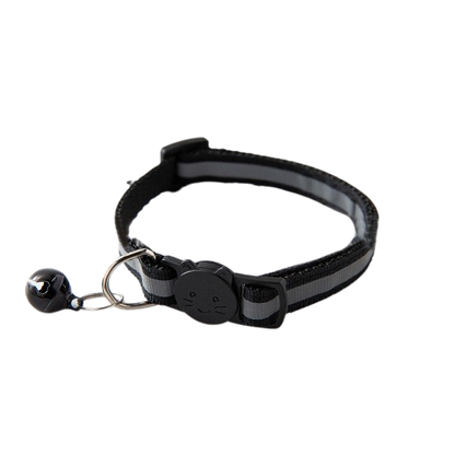 🐱 Collier Réfléchissant Anti étranglement + grelot