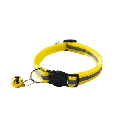 🐱 Collier Réfléchissant Anti étranglement + grelot