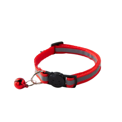 🐱 Collier Réfléchissant Anti étranglement + grelot